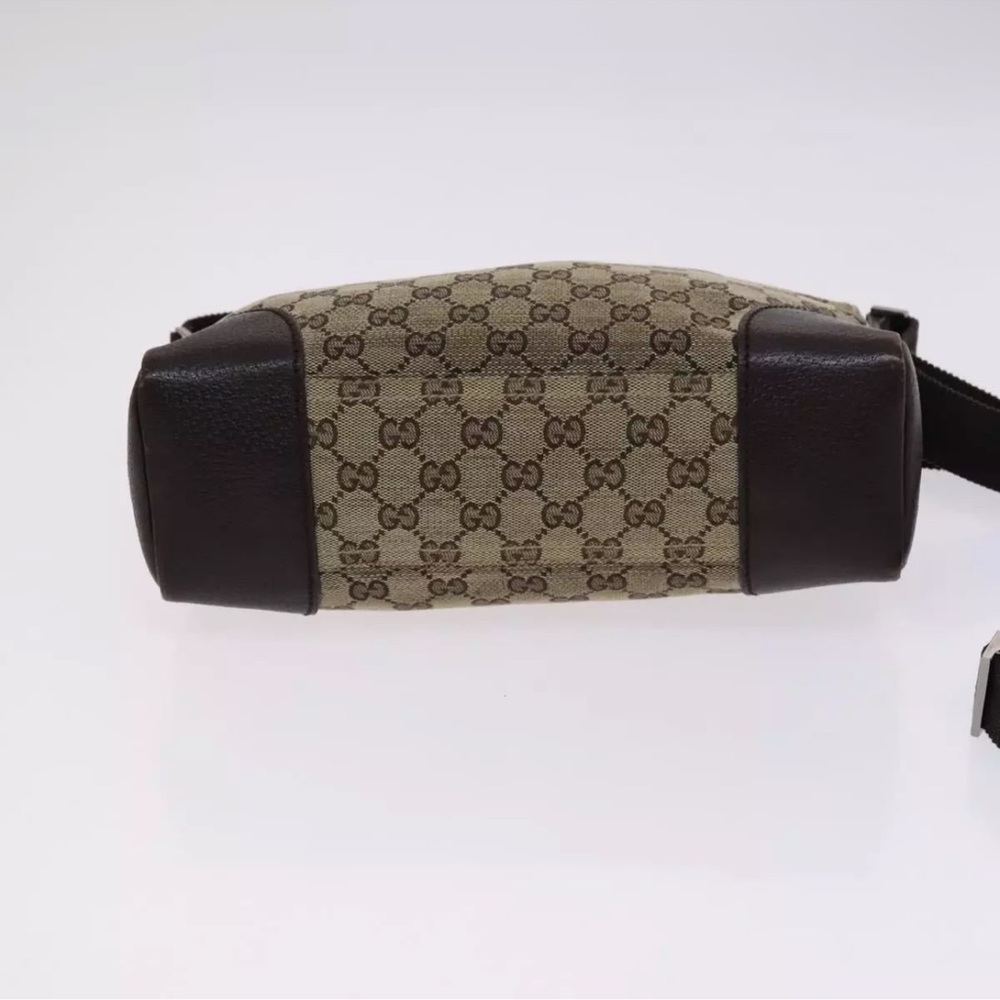 Gucci GG Brown Monogram Bag - Picture 6 of 8